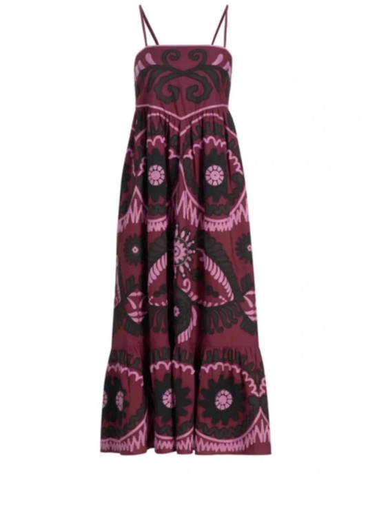 Sea New York Dresses & Skirts - Sea New York Charlough Midi Slip Dress in Magenta